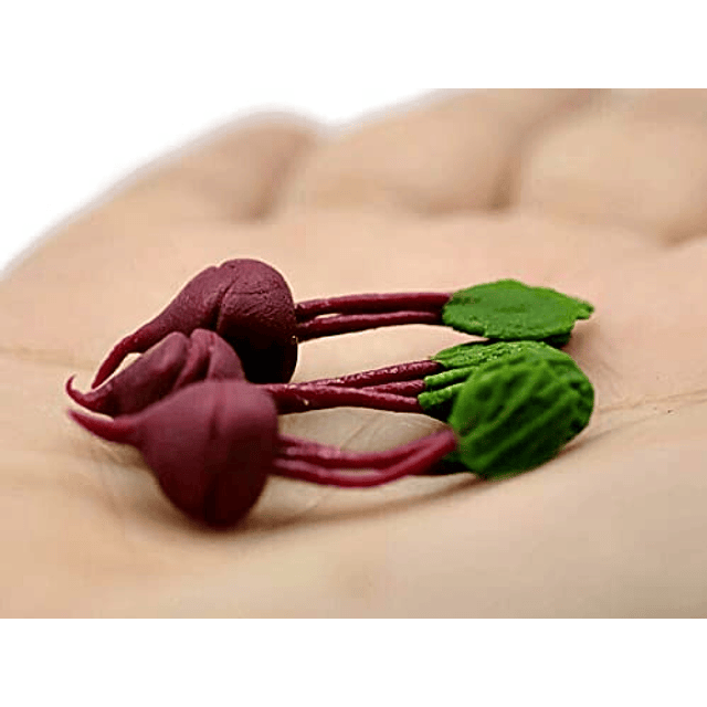 12 remolachas vegetales casa de muñecas miniaturas comida co