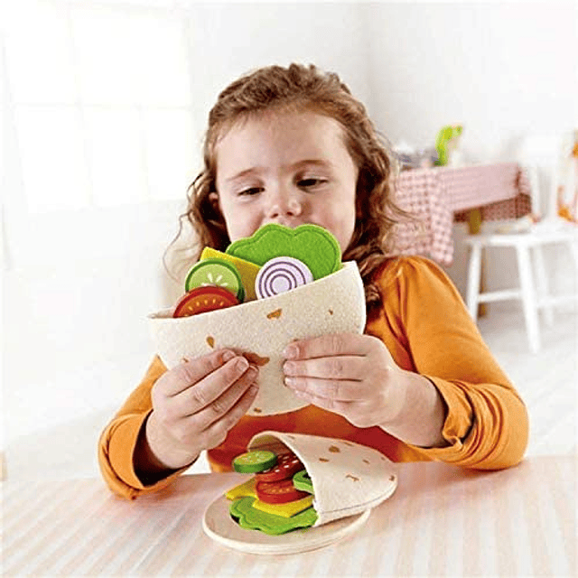 Healthy Gourmet Pita Pocket Lunch Juego de comida de cocina