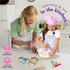 Real Kids Juegos de hornear para niñas, juego de cocina para