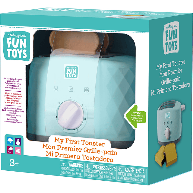 My First Toaster Playset diseñado para niños a partir de 3 a