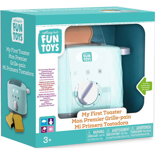 My First Toaster Playset diseñado para niños a partir de 3 a