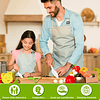 Juego de 14 herramientas de cocina Montessori para niños peq