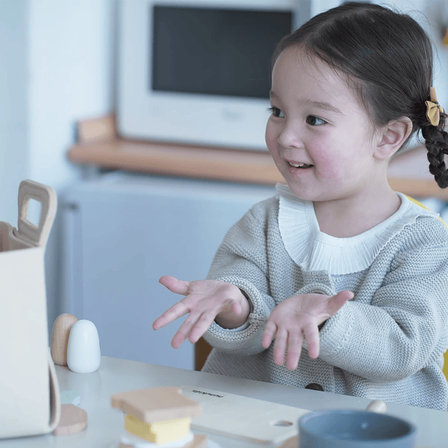 Juegos de comida de madera para niños Cocina 42 piezas Jugue