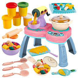 Play Color Dough Toys, juego interactivo de cocina para niño