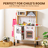 Tinysure Play Kitchen para niños – Juego de cocina de juguet