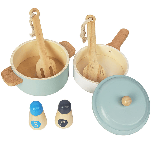 Premium Juguetes de cocina para niños pequeños, utensilios d