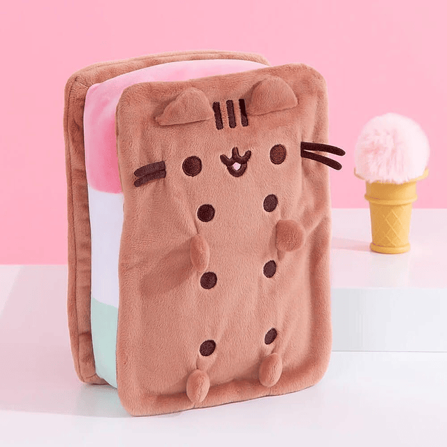 GUND Pusheen - Sándwich de helado napolitano Pusheen de pelu