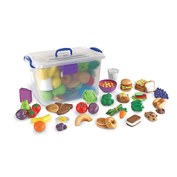 New Sprouts Juego de comida para el aula, 100 piezas, LER972