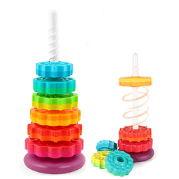 Baby Spinning Stacking Toys Juguetes sensoriales para niños