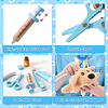 Kit médico de madera para niños, juego de veterinario para e