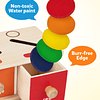 Montessori Toys Juego de Caja de clasificación de Formas de