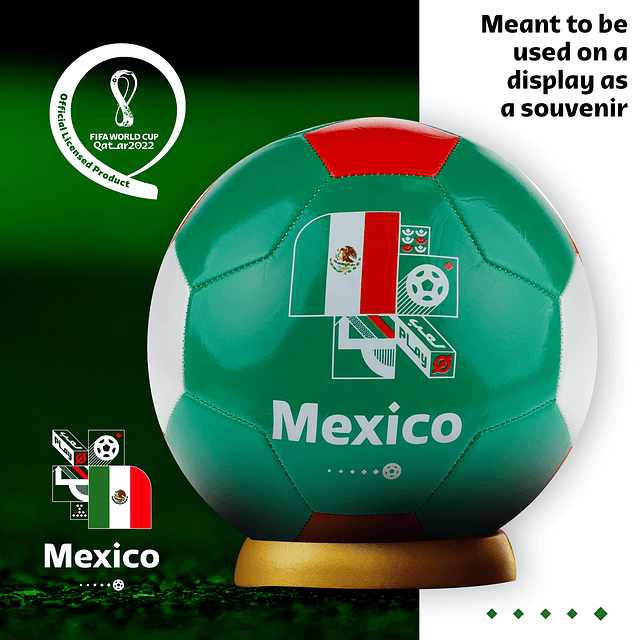 Copa Mundial de la FIFA Qatar 2022 Equipo México Balón de Fú