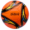 Balón de fútbol tamaño 3, paquete de 2 (azul/plata, naranja/