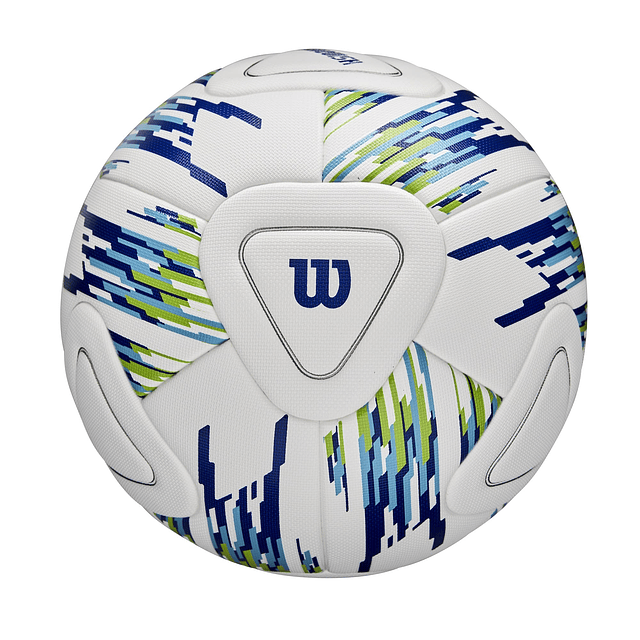 NCAA Vanquish Match Balón de fútbol - Tamaño 5, Blanco/Azul/