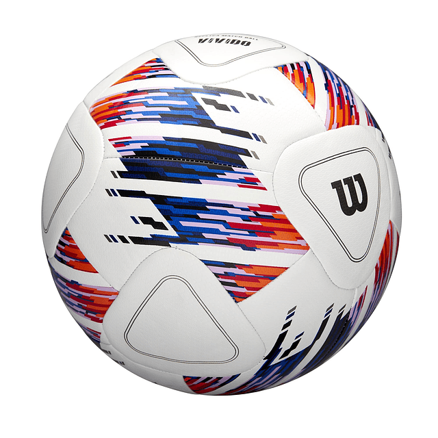 Wilson NCAA Vivido Réplica de balón de fútbol - Talla 4, Bla