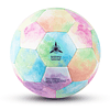 Balón de fútbol tamaño 4, colorido arcoíris para niños, baló