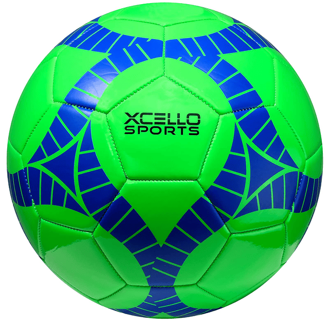 Balones de fútbol con colores surtidos con bomba