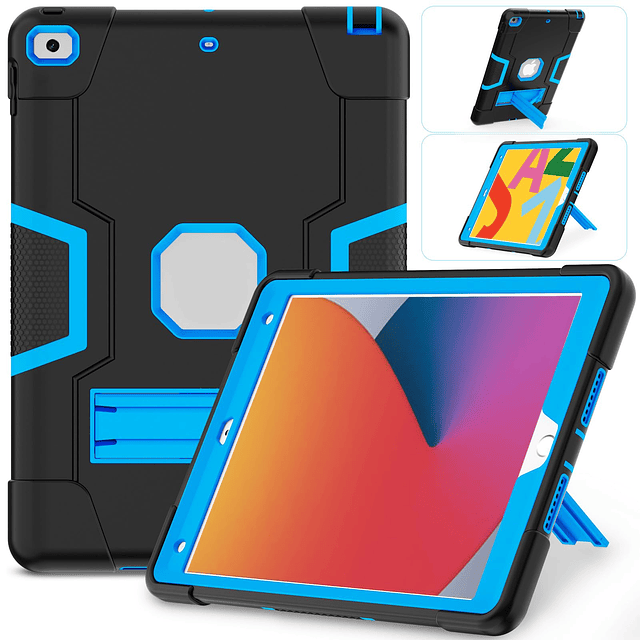 Funda para iPad de 10,2 pulgadas 2021/2020/2019, para iPad d