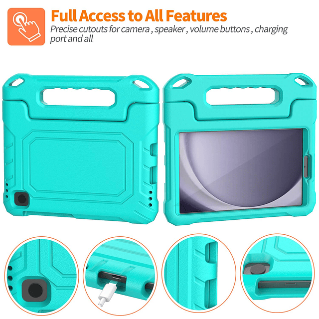 Funda para niños para Samsung Galaxy Tab A9 de 8,7 pulgadas