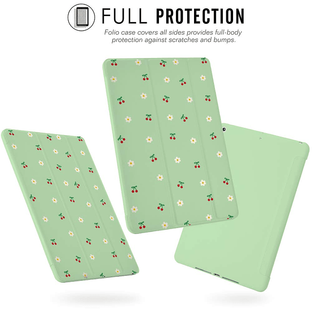 Funda linda con diseño de flores para iPad Air 4/Air 5 de 10