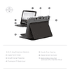 U by UAG Diseñado para iPad 10.9” 10.a generación 2022 Estuc