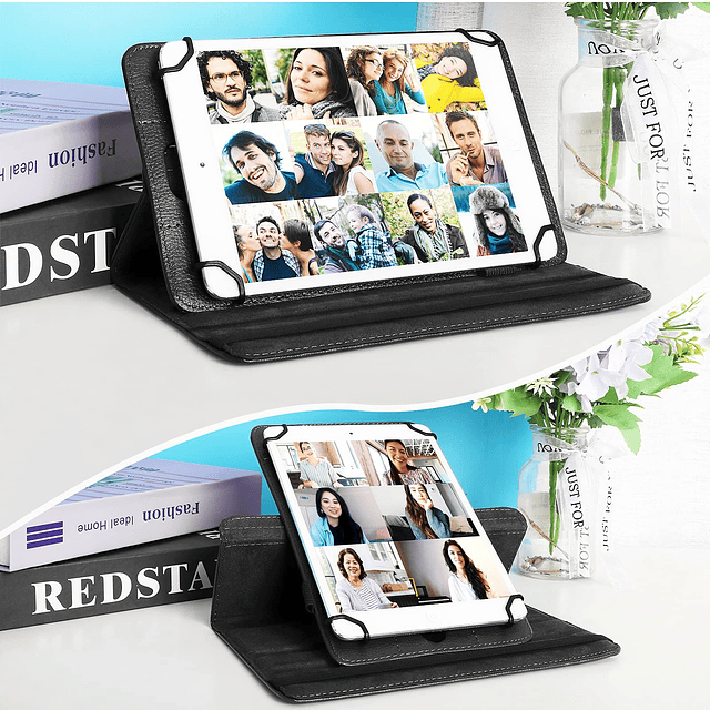 Funda universal para tablet de 7 a 8 pulgadas, funda tipo li