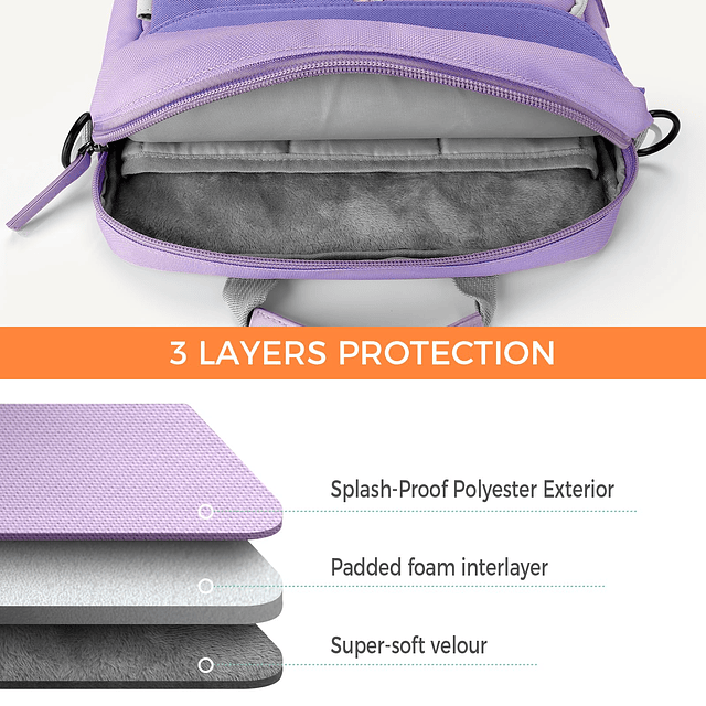 Funda para tableta de 9 a 11 pulgadas para niños y niñas, fu