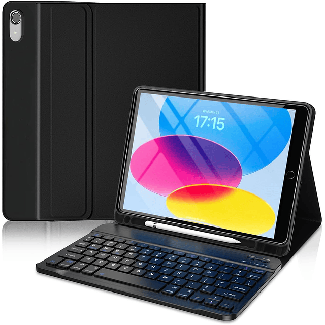 Funda con Teclado Bluetooth Inalámbrico para iPad 10.ª Gener