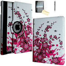 Funda para iPad 2 2011/iPad 3 2012/iPad 4 2012, soporte gira