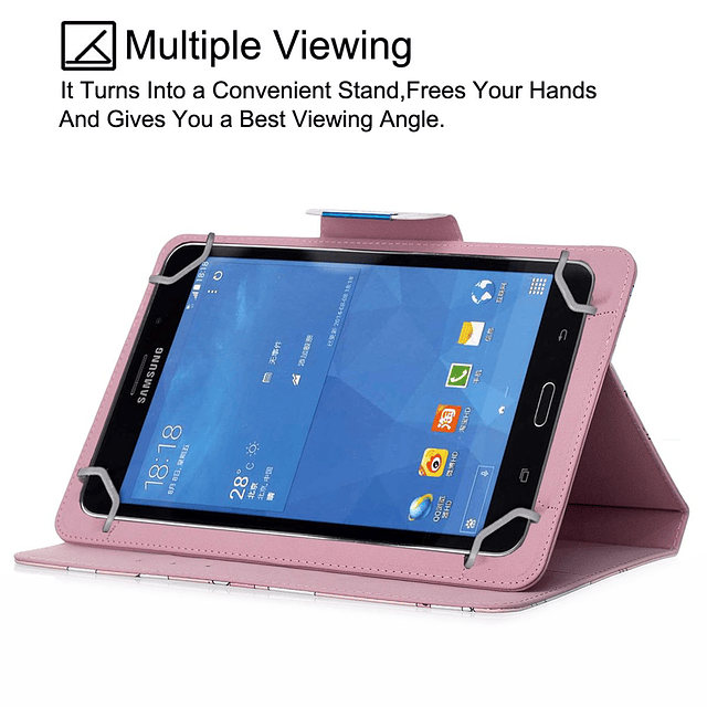 Funda universal para tablet de 8,0 pulgadas, Newshine con ci