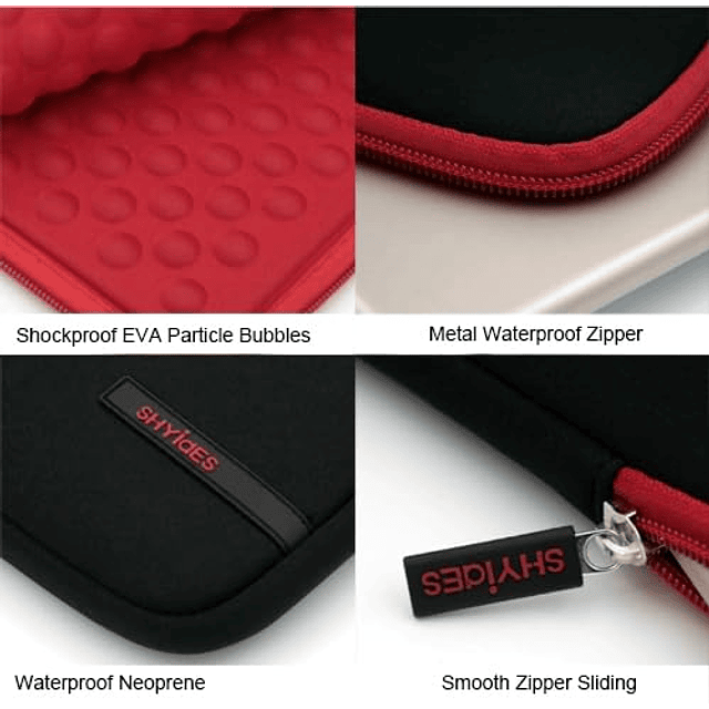 Funda para tableta de 7-8 pulgadas Bolsa protectora a prueba