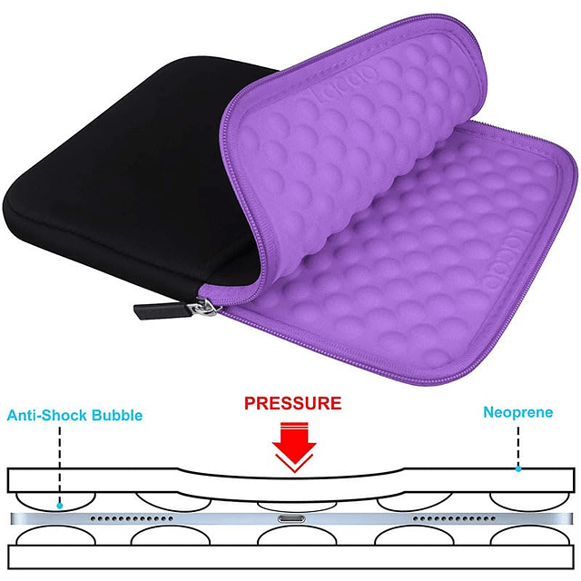 Funda para tableta de 7-8 pulgadas Bolsa protectora a prueba