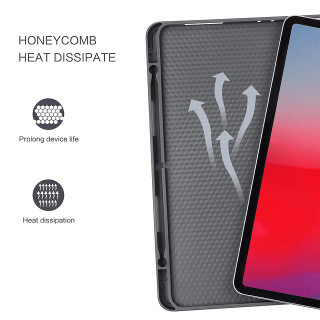 Funda para iPad Pro de 12,9 pulgadas 4ª/3ª generación 2020 y