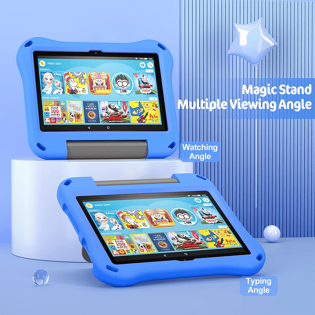 Funda para niños 8/8 Plus 2022/2020, incompatible con iPad S