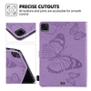 Funda Folio para iPad Pro 11" 2022/2021/2020, Mariposa en Re