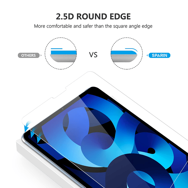 Paquete de 2 protectores de pantalla compatibles con iPad Ai