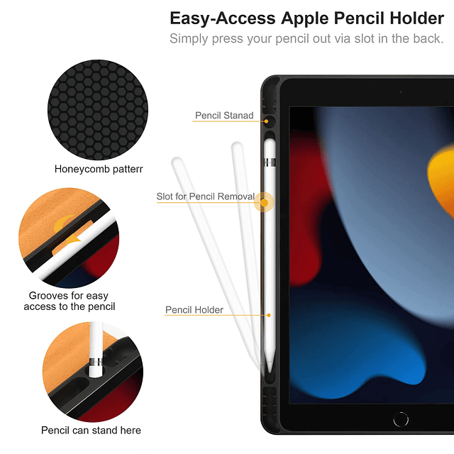 Funda para iPad Air 2/Air 1.ª, fundas de 6.ª y 5.ª generació