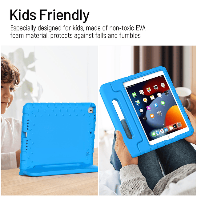 Viahoo Kids Funda para iPad de 10,2 pulgadas 9ª/8ª/7ª genera