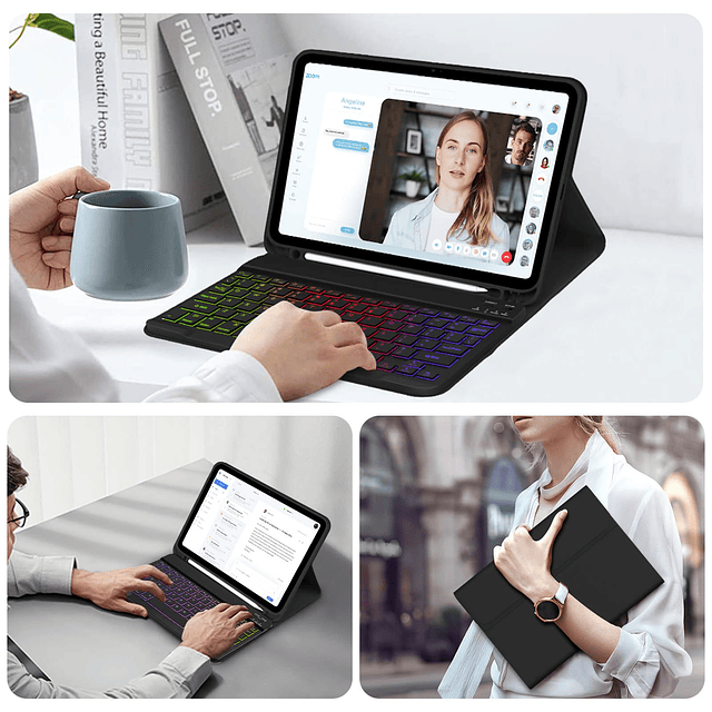 Funda con Teclado Retroiluminado para iPad de 10.ª Generació