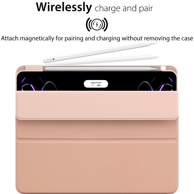 Funda para iPad Pro de 11 pulgadas, Rosa Smart Auto Wake/Sle