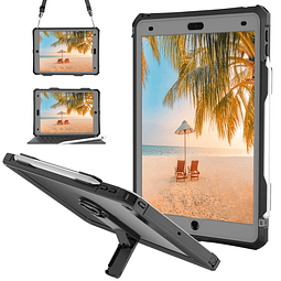 ShellBox Funda para iPad 10.2 9.°/8.°/7.°, Funda protectora