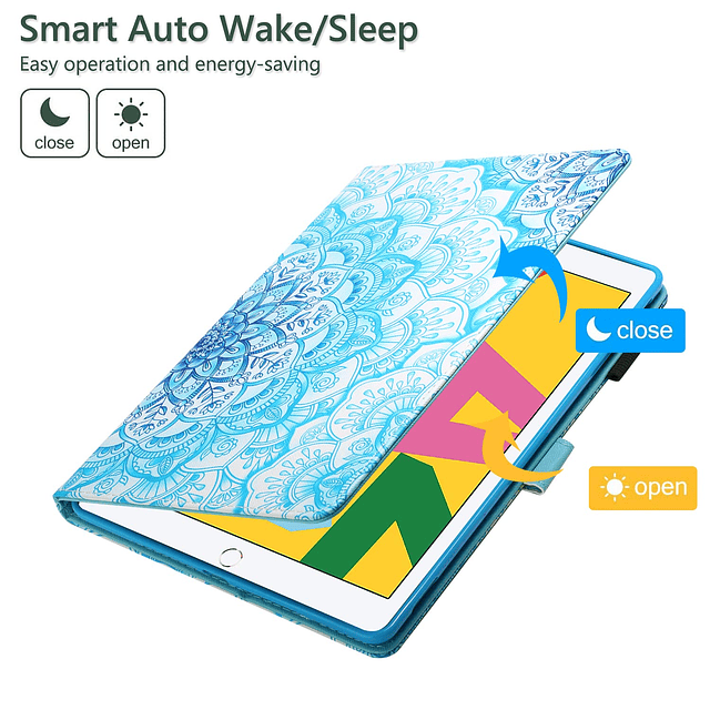 Funda para iPad de 10,2 pulgadas, 9.ª, 8.ª y 7.ª generación