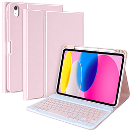 Funda con teclado para iPad de 10.ª generación de 10,9 pulga