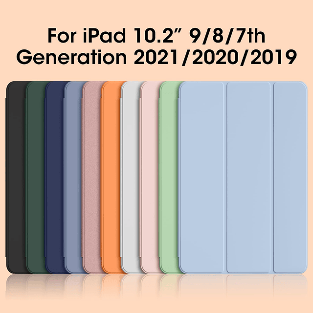 Funda para iPad 9ª Generación 2021 de 10,2 Pulgadas con Port