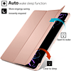 Funda para iPad Pro de 11 pulgadas, Rosa Smart Auto Wake/Sle