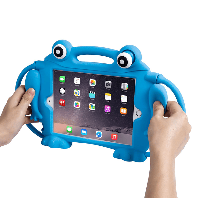 Funda para niños para iPad Mini 1 2 3 4 5 Eye Popping Frog F