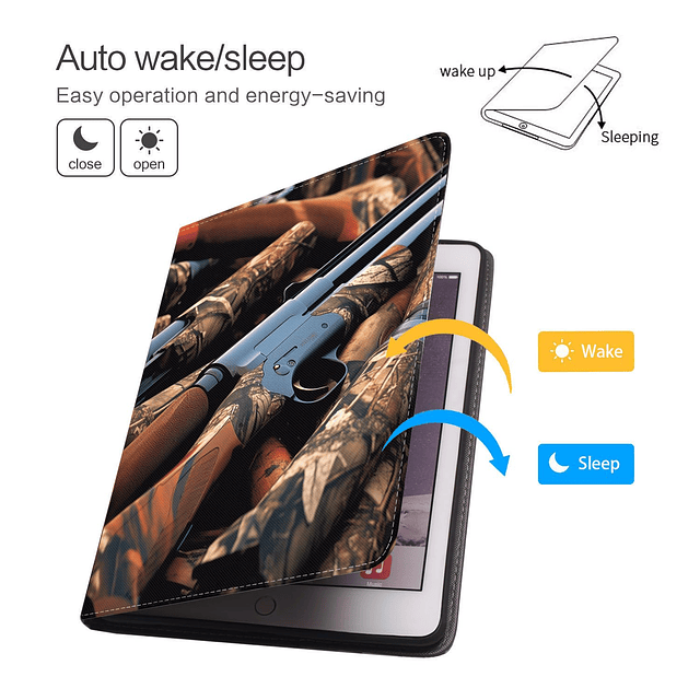 Funda para iPad 9.7 2018/2017, iPad Air 2, iPad Air, Pro 9.7