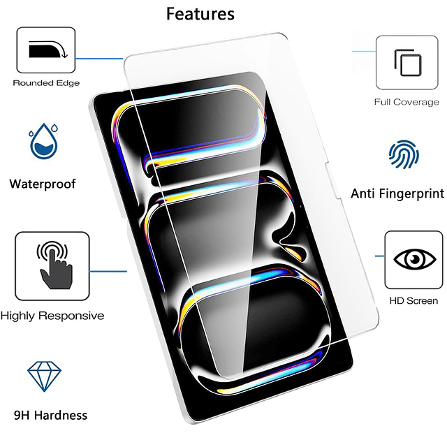 Paquete de 2 protectores de pantalla para iPad Pro de 11 pul