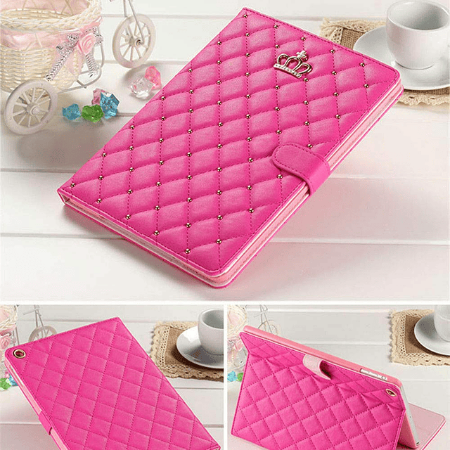 Funda para iPad 9.7 2018 2017 / iPad Air 2, Linda Corona de