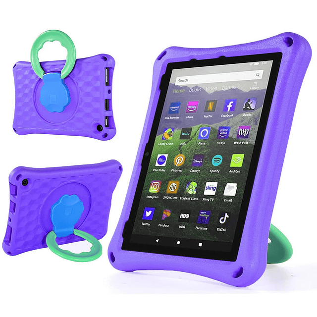 Funda para tableta 10 completamente nueva para niños lanzami